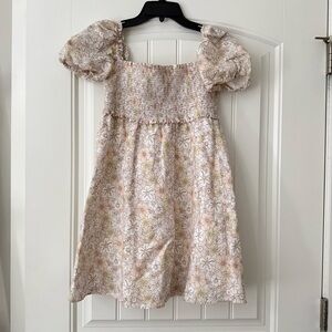 Aritzia Sunday Best Womens Floral Babydoll Dress